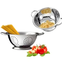 Imagem da promoção Escorredor De Massas Macarrão Alimentos Em Aço Inox 24cm - Fratelli
