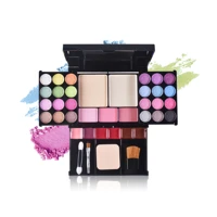 Imagem da promoção Maquiagem Profissional Kit Tudo Em Um 24 Sombra Colorida 3 Blush 6 Lipstick Para Adolescentes