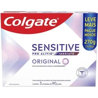Imagem da promoção Kit Creme Dental Colgate Sensitive 3 Unidades 90g Cada