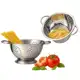 Escorredor De Massas Macarrão Alimentos Em Aço Inox 24cm em oferta