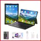 Tablet C10 Dual sim 8gb Ram 250gb Teclado Capa 10,1 polegadas Para Estudo E Trabalho Computador Chip em oferta