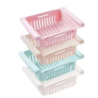 Imagem da promoção Cesto Organizador Expansível Ajustável Multiuso de Geladeira - Boni