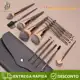 Conjunto Profissional de 15 Pincéis de Maquiagem – Alta Precisão em oferta
