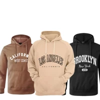 Imagem da promoção Kit 3 Moletom Canguru Unissex Estampado Blusa de Frio Masculina Tendencia Promoção