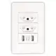Kit 2 Tomada Usb Parede Duo Bivolt Dupla Conjunto Carregador Alimentação a em oferta