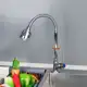 Torneira Gourmet Cozinha Bancada Mesa Pia Cano Inox Flexível em oferta