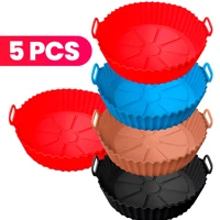 Imagem da promoção KITs Forma Assadeira Para Fritadeira Air Fryer Em Silicone Flexível Lavável