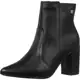 Bota feminina Gigil bico fino salto alto com zíper em oferta