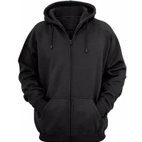 Imagem da promoção Blusa de Frio com Ziper em Moleton Unissex Canguru Adulto e Capuz Flanelada Quentinha!