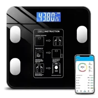 Imagem da promoção Balança Digital Profissional Medidora Corporal Bioimpedância até 180kg