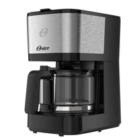 Imagem da promoção Cafeteira Elétrica Oster Compacta Inox OCAF300 19 Xicaras Filtro Permanente Jarra Vidro 600w