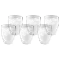 Imagem da promoção Jogo de Copos de Vidro 350ml 6 Peças Haus Concept Inspire