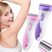 Imagem da promoção Depiladora Kemei Recarregável Para Mulheres Elétrica De Barbear Removedor De Pêlos Da Axila Do Biquí