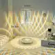 Luminária De Mesa Cristal Diamante Abajur de Cabeceira 3 Mudança De Cor Criativo Luz LED Acrílica em oferta