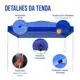 Tenda Praia Gazebo Articulada Dobrável 3x3 Barraca Camping em oferta