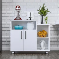 Imagem da promoção Fruteira Cozinha Com Rodinhas e Suporte para Microondas