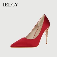 Imagem da promoção IELGY Sapato De Salto Alto Metalizado Feminino