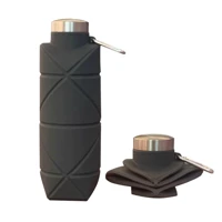 Imagem da promoção Garrafa de água dobrável de silicone de grau alimentício chaleira portátil esportes 700ML-envio imed