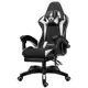 Cadeira Gamer Ergonômica Reclinável com Apoio de Pés Ajustável e Base Giratória em oferta
