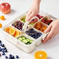 Imagem da promoção Organizador de Geladeira 8 Divisórias Acrílico Para Frutas e Verduras