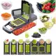Cortador, Fatiador e Ralador Manual Multifuncional De Legumes e Alimentos (12 funções) em oferta