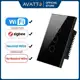 AVATTO Tuya WiFi/Zigbee Interruptor De Luz Inteligente , Fio Neutro Necessária 1/2/3/4 Toque De Pare em oferta