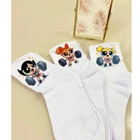Imagem da promoção Meia Meninas Super Poderosas Cross fit Maromba Kit 03 pares de Meias