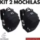 Kit 02 Mochila Escolar Bolsa Resistente Masculino Feminino Oferta em oferta