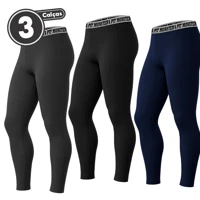 Imagem da promoção KIT COM 3 Calça Térmica Segunda Pele Esportivo Masculino Microfibra PitMonster