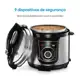 Panela de Pressão Elétrica 4L Elgin PPR10, 840W, Aço Inox em oferta