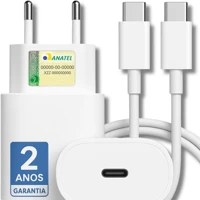 Imagem da promoção Carregador Turbo 25W Compatível iPhone 16, 16 PRO, 16 PRO MAX iPhone 15 PLUS 15 PRO 15 PRO MAX, GALA