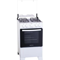 Imagem da promoção Fogão Atlas 4 Bocas Mesa de Inox Coliseum Plus Branco