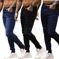 Imagem da promoção Kit 3 Calças Jeans Masculina Premium Com Elastano Modelo Slim Tradicional Direto da Fabrica