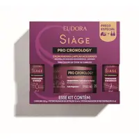 Imagem da oferta Kit Eudora Siàge Máscara 250g + 2 Potencializadores Pro Cronology 10ml cada