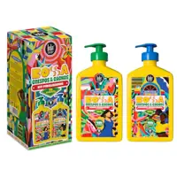Imagem da oferta Kit Bossa Cabelos Crespos e Cacheados (Modelador Creme 500 g + Gelatina Modeladora 500 g) - Lola Fro