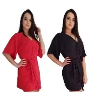 Robe de Liganete Roupão Liso em oferta na Amazon