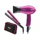 Secador de Cabelo Philco Kit Travel Shine Roxo p/ - Viagem Dobrável Turmaline Íon 1000W 2 Velocidade em oferta