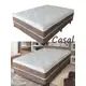 Cama Box Casal (Box + Colchão) Plumatex Mola - 25cm de Altura em oferta