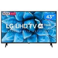 Imagem da promoção Smart TV 4K LED IPS 43” LG 43UN7300PSC Wi-Fi - Bluetooth Inteligência Artificial 3 HDMI 2 USB