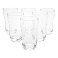 Jogo de Copos de Vidro 410ml 6 Peças - Nadir Samba em oferta na Magazine Luiza