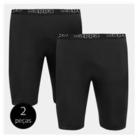 Imagem da promoção Kit 2 Bermudas Térmicas Kappa Belquior 2.0 Masculina - Preto