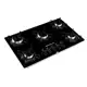 Cooktop Gás Ative! 5 Bocas Vidro Bivolt Preto - BDD75 - Brastemp em oferta