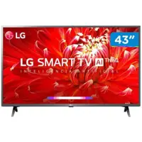 Smart TV LED 43” LG 43LM6300PSB Full HD Wi-Fi - Inteligência Artificial 3 HDMI 2 USB em oferta na Magazine Luiza