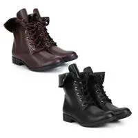 Bota Coturno Ala Cano Curto Vira Feminina em oferta na Magazine Luiza